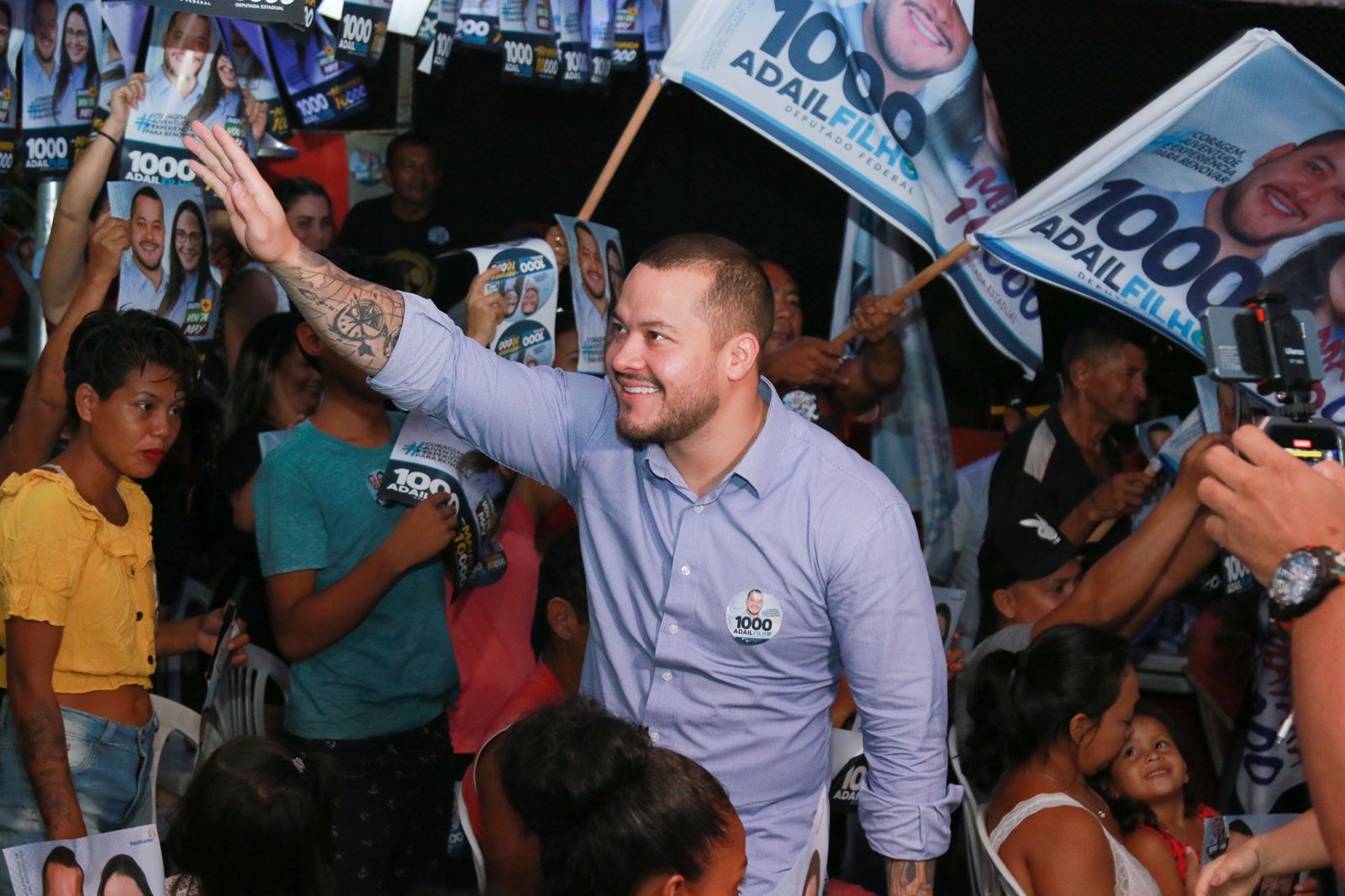 Adail Filho reforça apoio de lideranças da zona Leste de Manaus