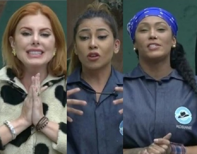 Acirrado? Enquete mostra quem deve ser eliminada entre Deborah, Rosi e Ingrid