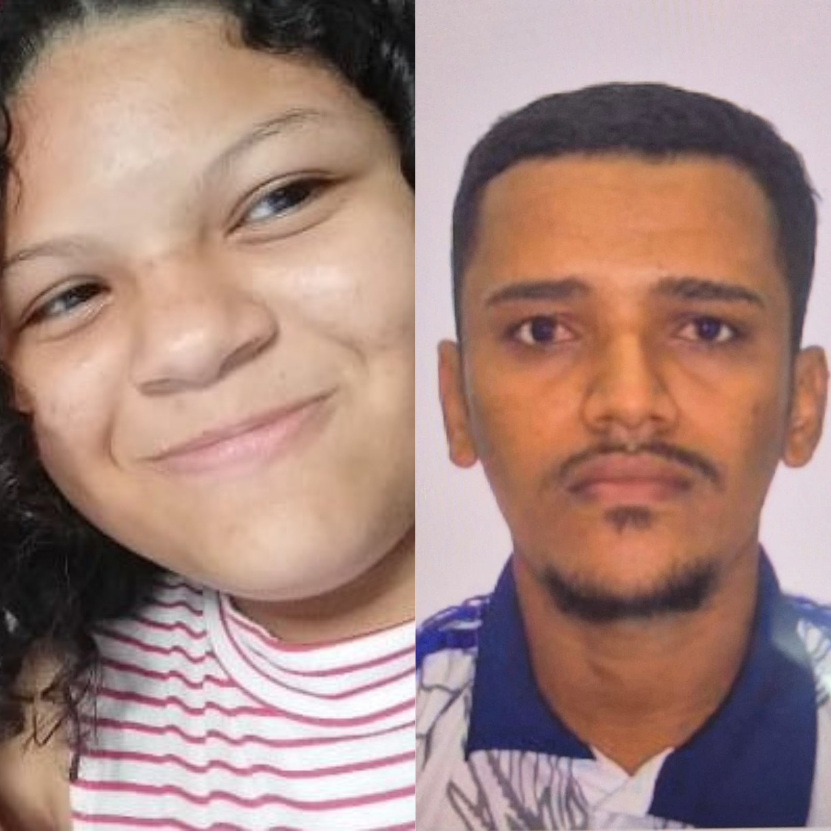 Polícia divulga imagem de homem e adolescente que desapareceram em Manaus