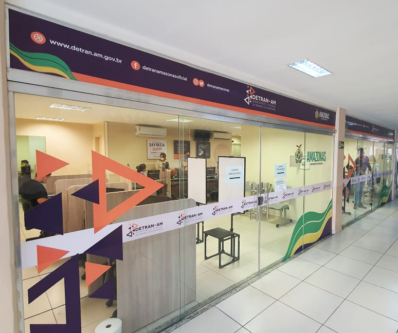 Em meio à onda de ataques, Detran suspende atendimento em postos de Manaus