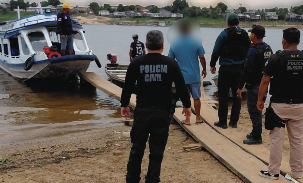 Homem é preso por envolvimento em série de desaparecimentos no Amazonas