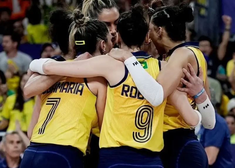 Brasil atropela a República Dominicana no vôlei feminino