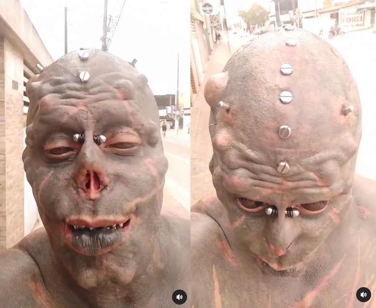 Diabão faz nova modificação extrema após críticas: ‘quero ver dizer que falta parafusos na minha cabeça’