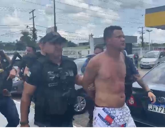 Homem suspeito de matar empresário na frente de criança é preso em Manaus