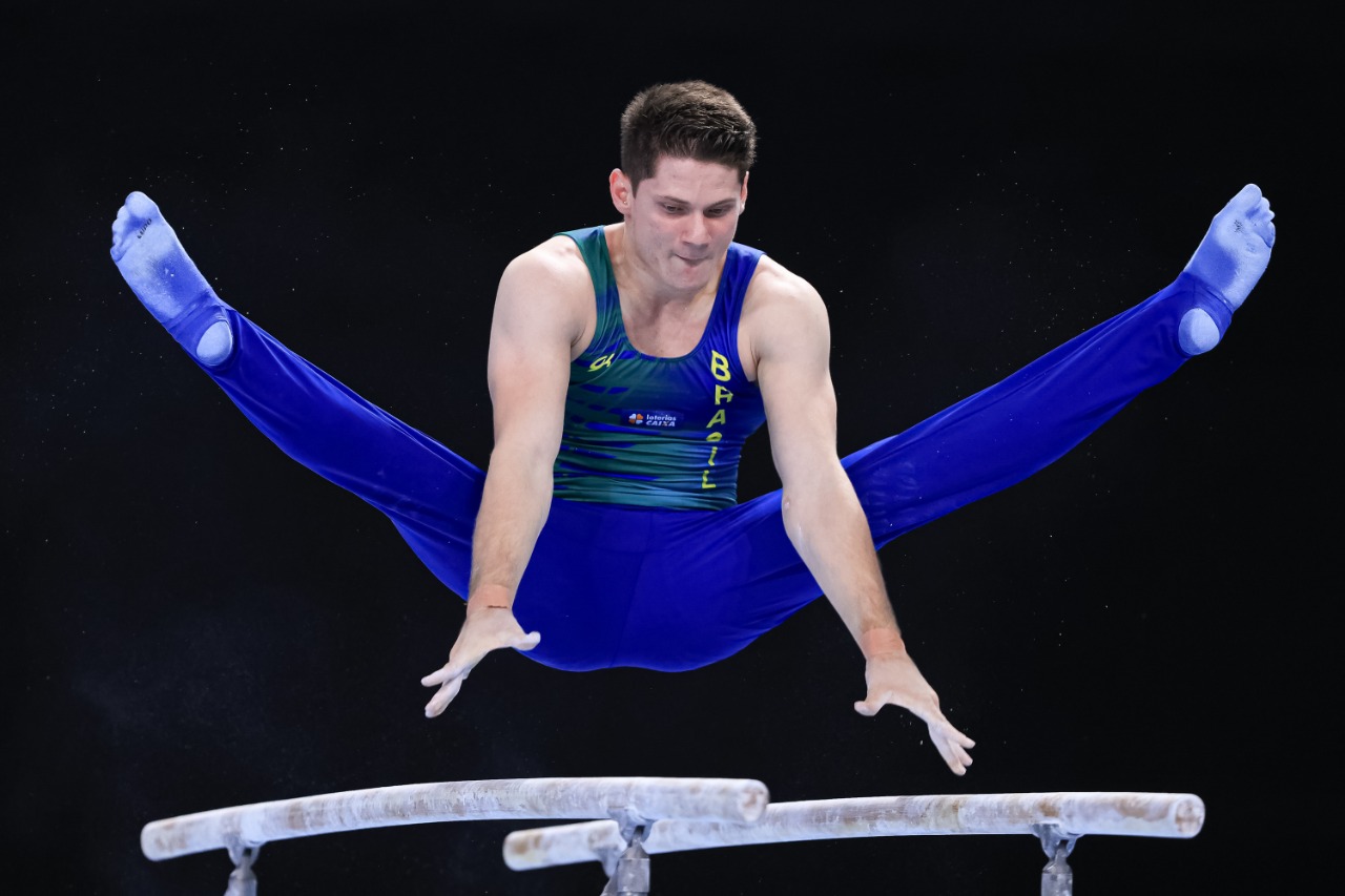 Diogo Soares é prata na ginástica, e Nory fica sem vaga olímpica