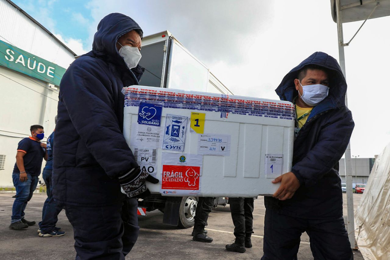 Amazonas já aplicou 607.582 doses de vacina contra Covid-19