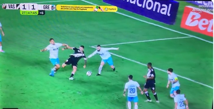 Brasileirão: Vasco e Grêmio empatam no São Januário neste sábado