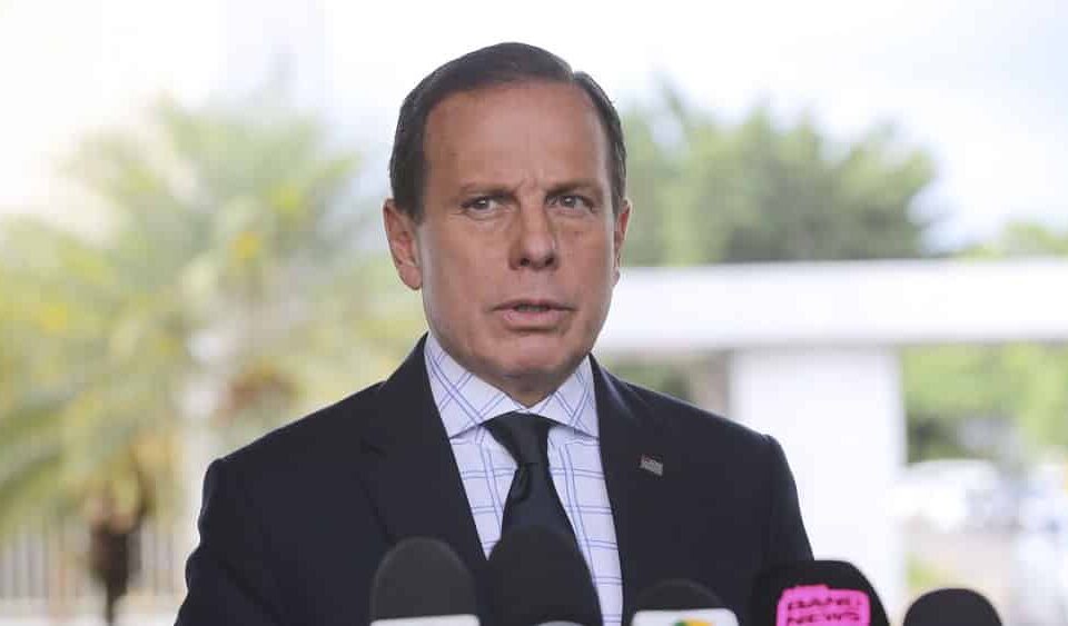 Governador de São Paulo, João Doria testa positivo para covid pela  2ª vez