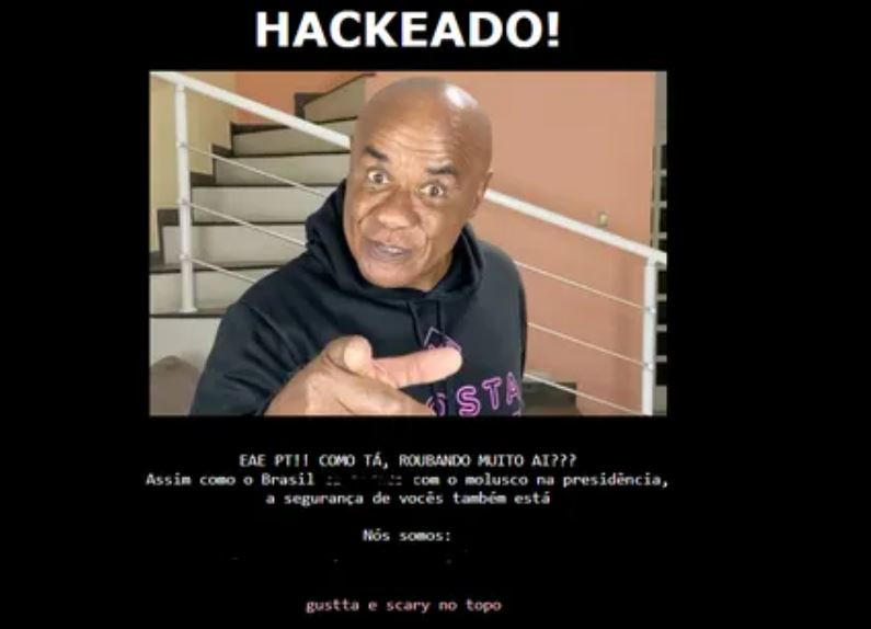 Hackers invadem página do PT e exibem imagem de ex-ator pornô