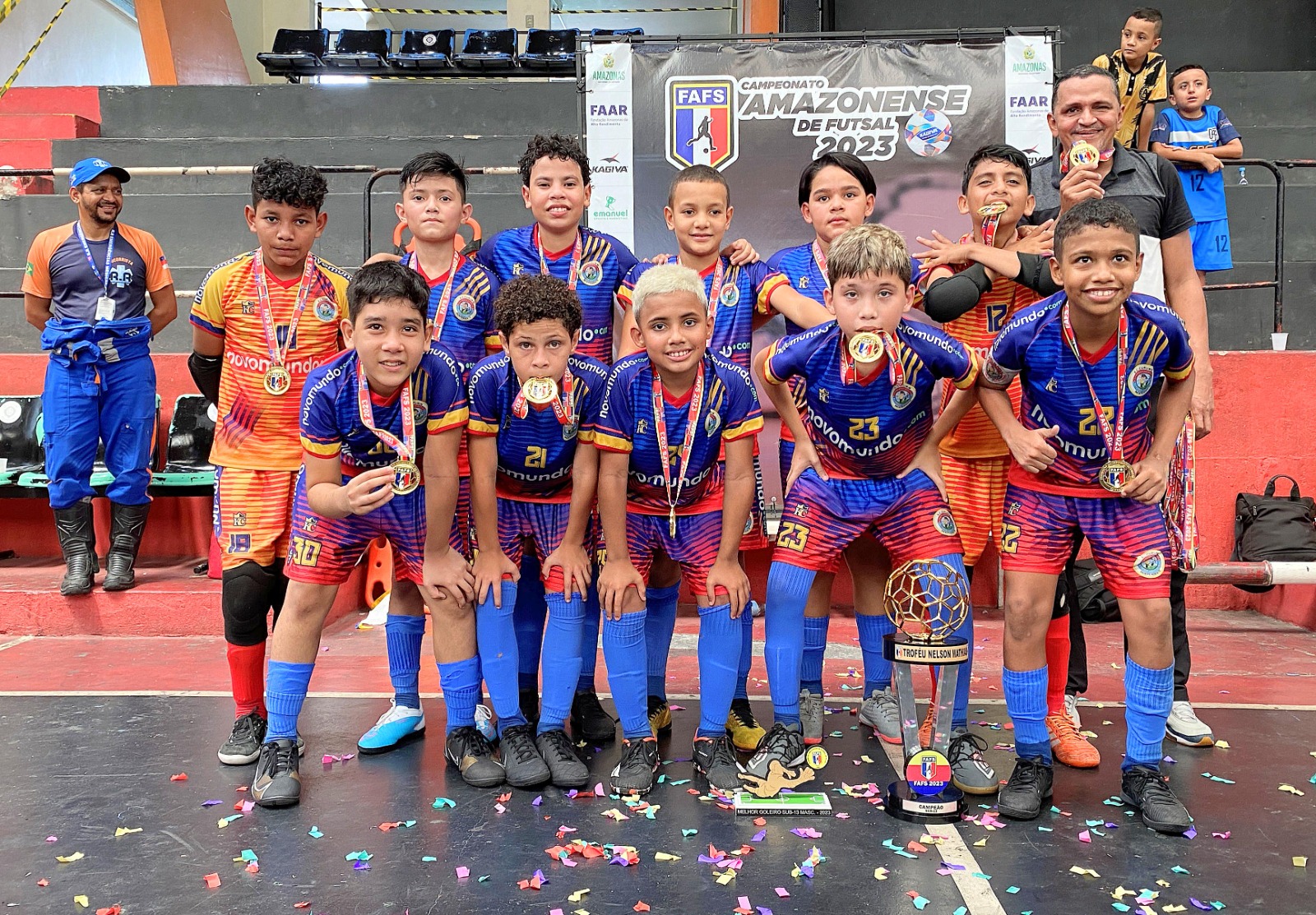 Craques do Futuro conquista Amazonense de Futsal Sub-13