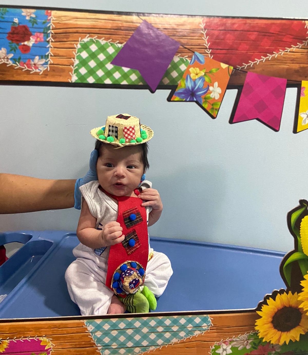 Ensaio fotográfico em UTI neonatal leva alegria a pais de bebês internados