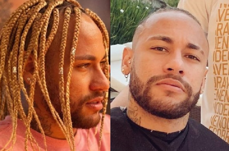 Neymar abandona tranças 2 dias após críticas e surge com novo visual 
