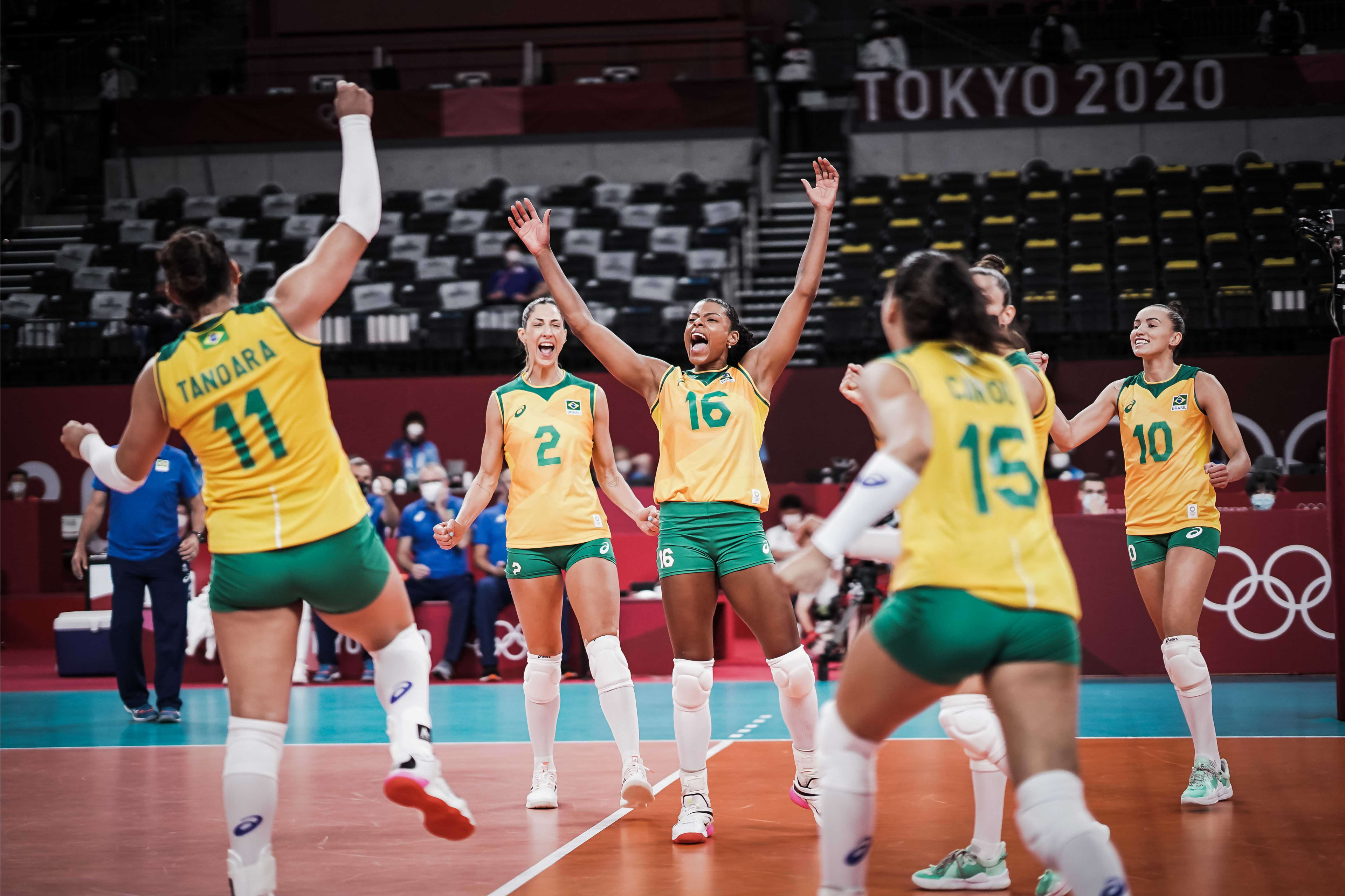 Fê Garay brilha e Brasil vence República Dominicana no vôlei das Olimpíadas
