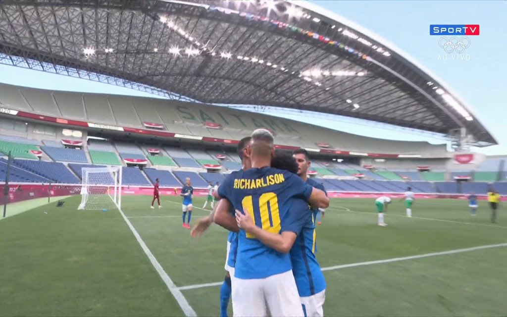 Brasil enfrenta Egito nas quartas de final do futebol neste sábado