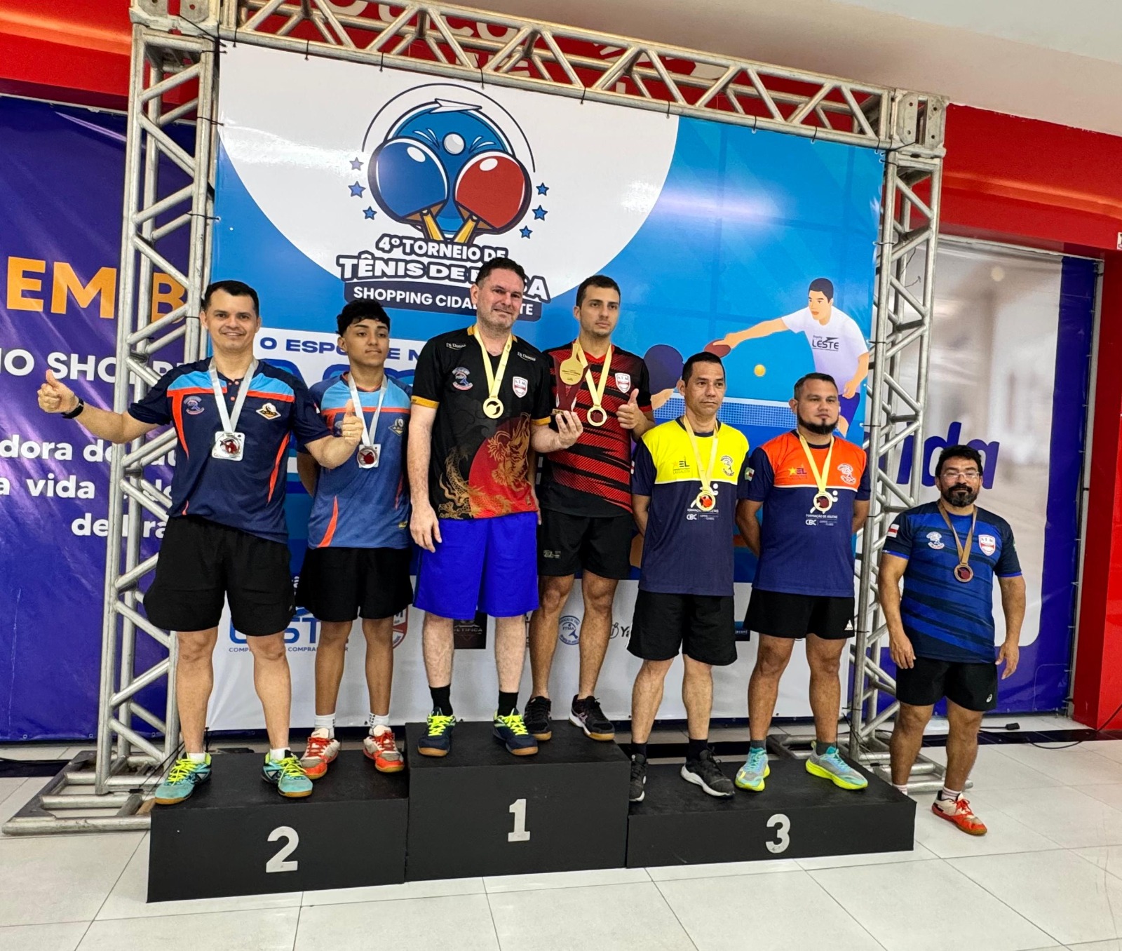 4º Torneio de Tênis de Mesa reúne mais de 100 atletas na zona Leste