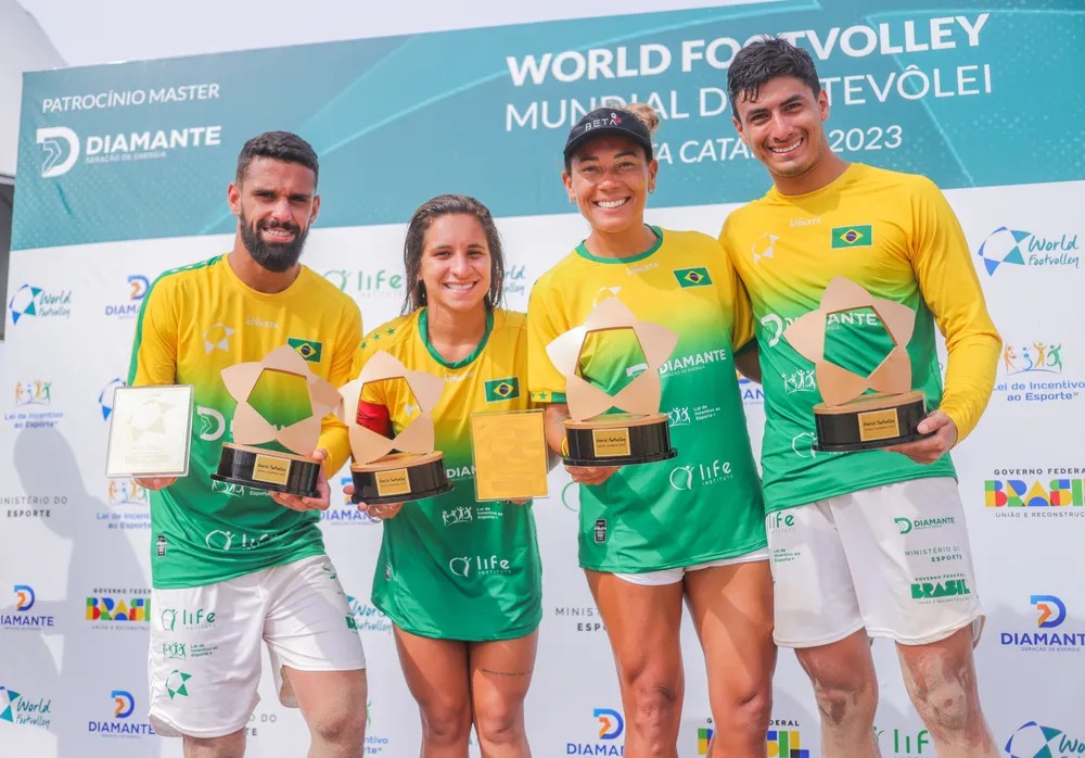 Atleta amazonense é campeão mundial de futevôlei