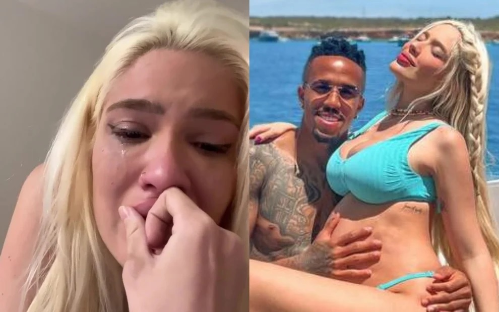 Karoline Lima aparece aos prantos ao saber de processo de Éder Militão