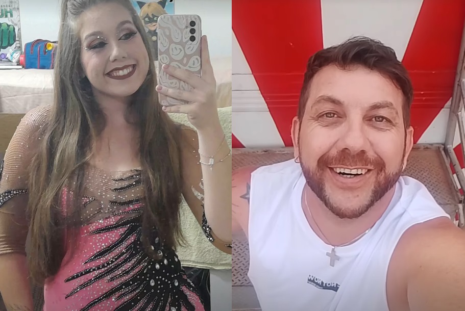 Ex-BBBs Raissa e Edy voltam a trabalhar no circo 2 semanas após eliminação