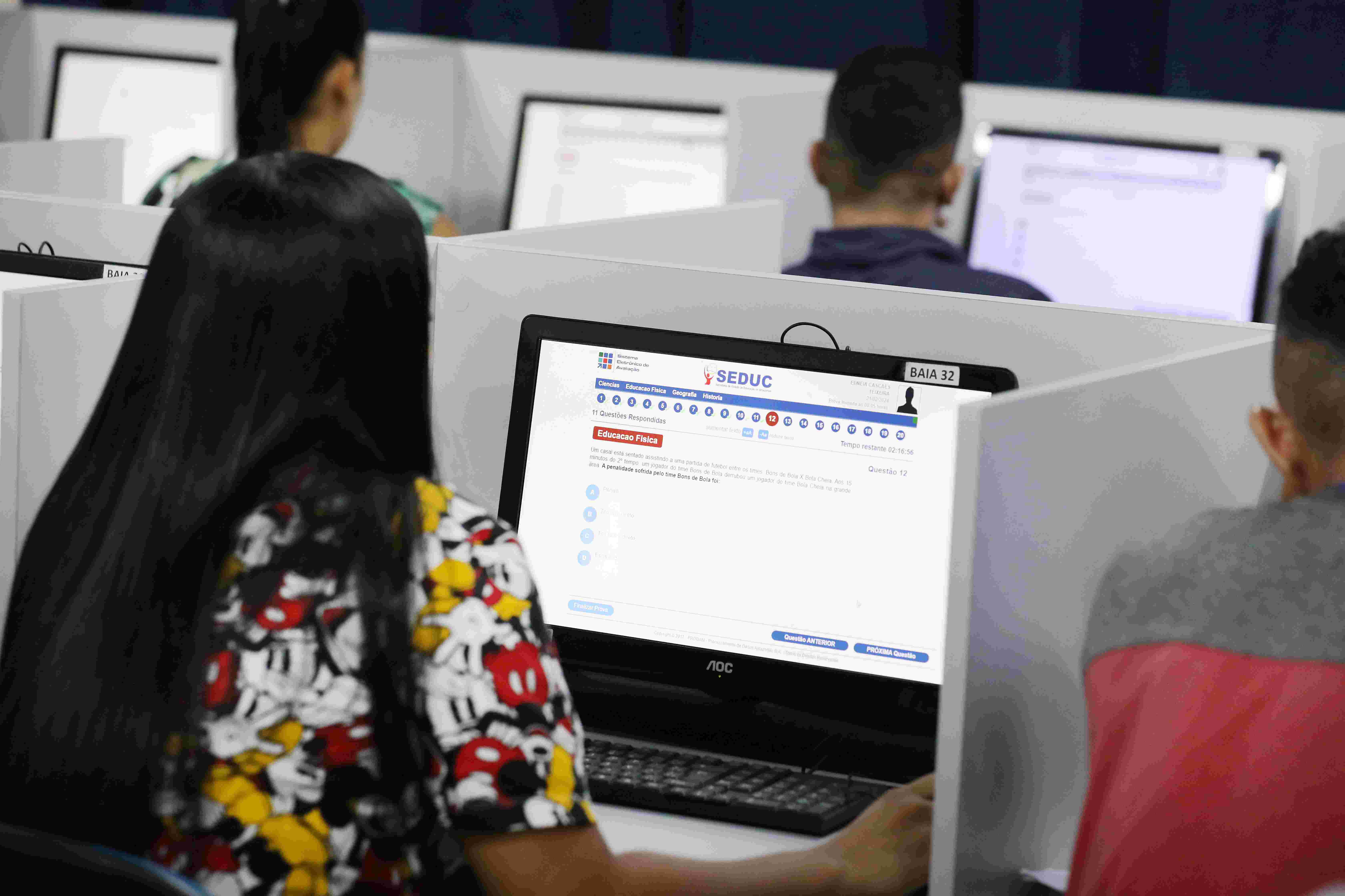 Primeiro Provão Eletrônico de 2024 começa a ser aplicado