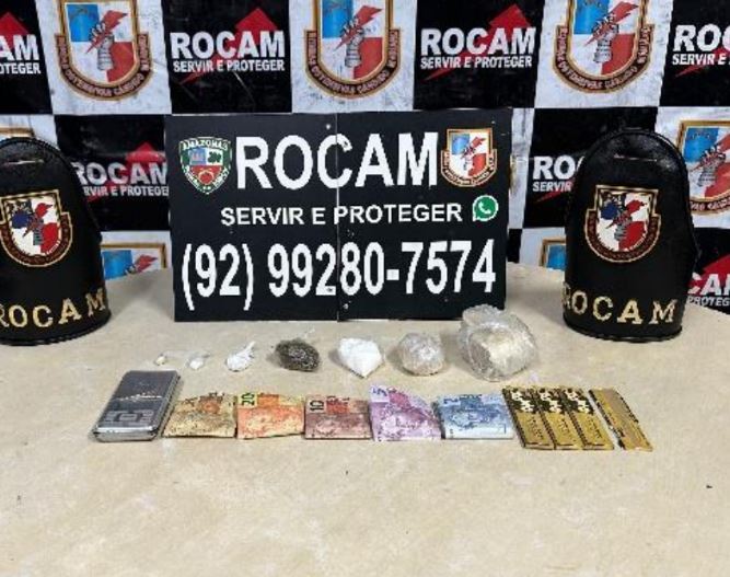 Traficante tenta escapar da polícia, mas acaba preso no Armando Mendes