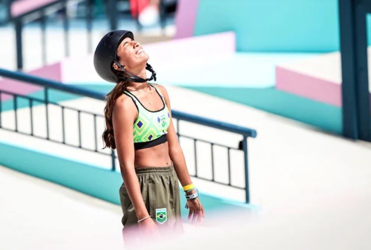 Rayssa Leal fatura medalha de bronze no skate nas Olimpíadas de Paris