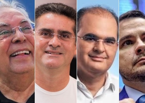 Pesquisa mostra liderança de Amazonino e Nicolau a 3,5 pontos de David