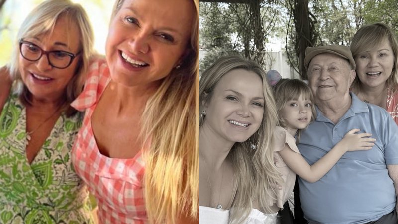 Após perder o pai, Eliana exalta força da mãe em texto emocionante