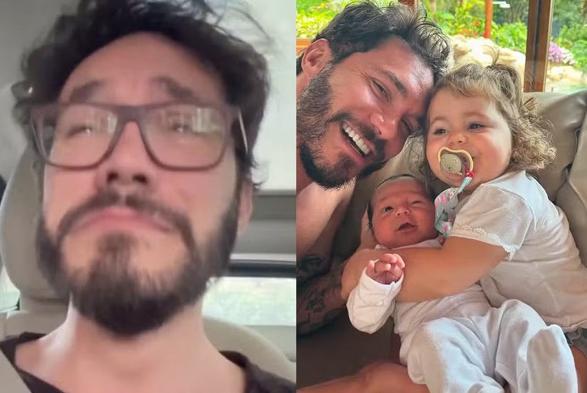 Eliezer chora ao falar sobre reação de Lua com internação do irmão, Ravi