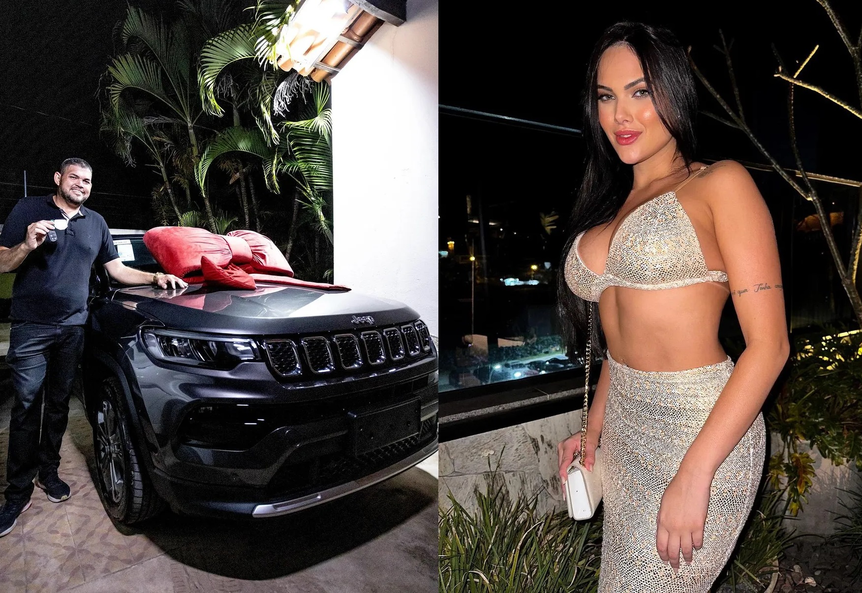 Emily Garcia presenteia segurança com carro de R$ 260 mil: 'estou tremendo'