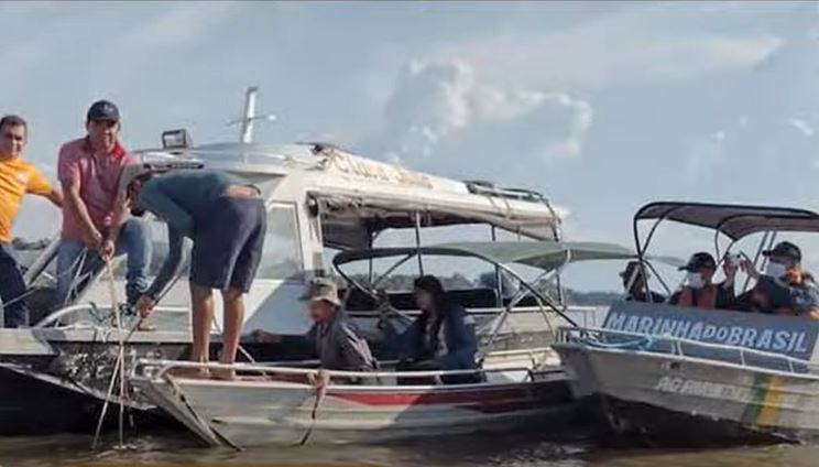 Empresário desaparece após lancha naufragar em rio no Amazonas 