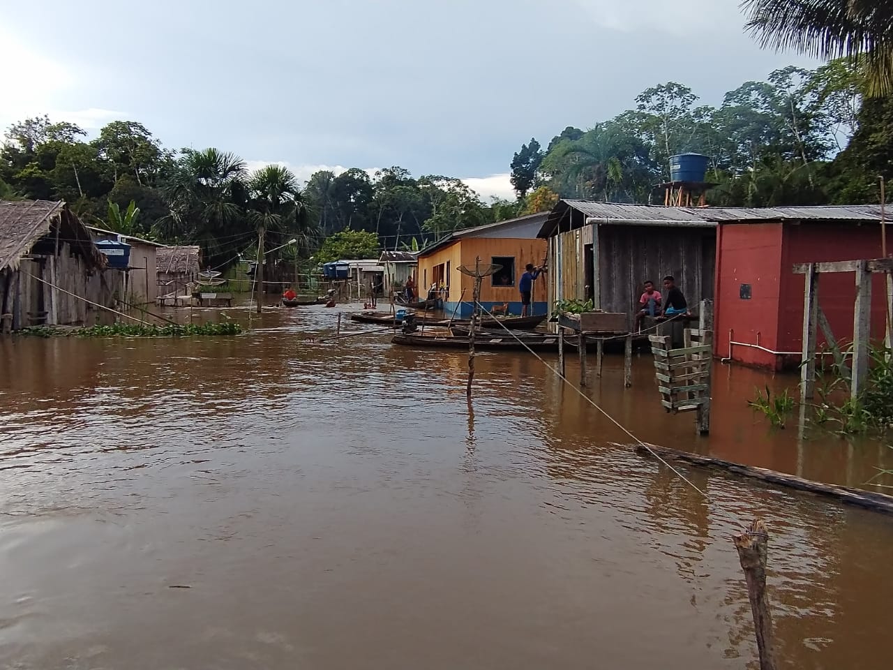 FAS inicia Campanha de apoio às comunidades do Juruá afetadas pelas cheia
