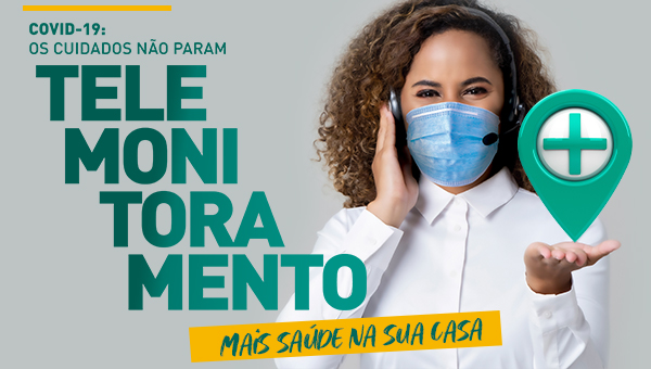 Telemonitoramento é apoio no combate à Covid-19 