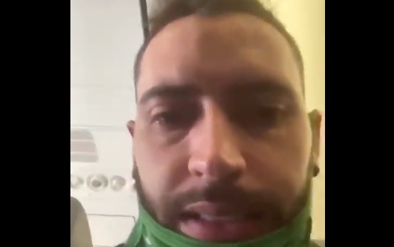 Em vídeo, jogadores do Cuiabá rezam desesperados temendo queda de avião