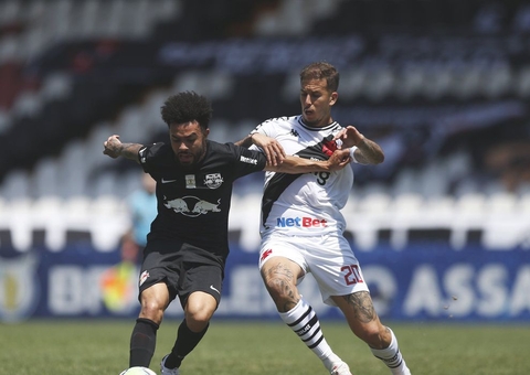 Vasco empata com Bragantino e entra, provisoriamente, no G4