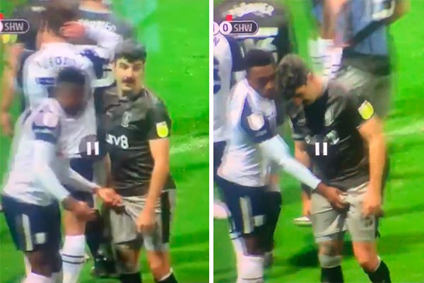 Jogador apalpa órgão genital de adversário durante partida; Vídeo