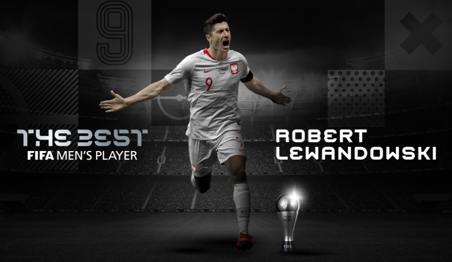 Lewandowski desbanca Messi e Cristiano Ronaldo e leva The Best