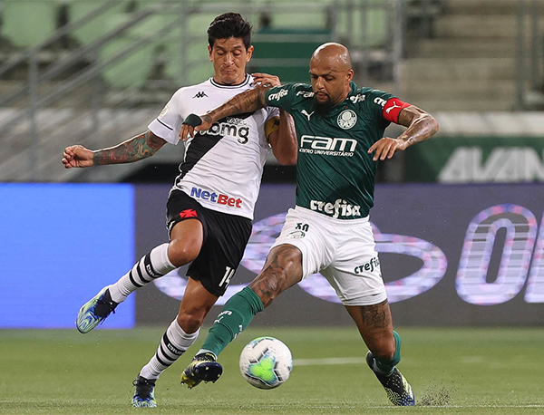Vasco empata com o Palmeiras e se distancia do Z-4 