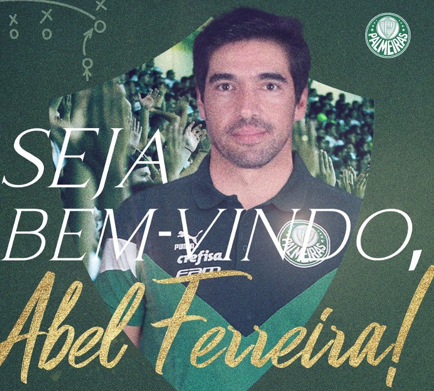 Palmeiras oficializa contratação de técnico português Abel Ferreira