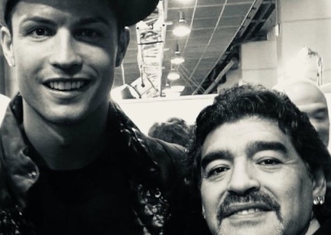 Cristiano Ronaldo se despede de Maradona: 'um legado sem limites'