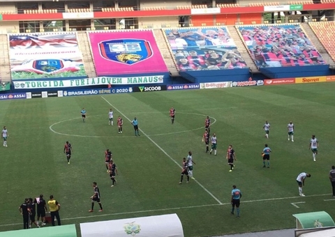 Manaus FC e Ferroviário empatam e mantêm posições no Campeonato Brasileiro