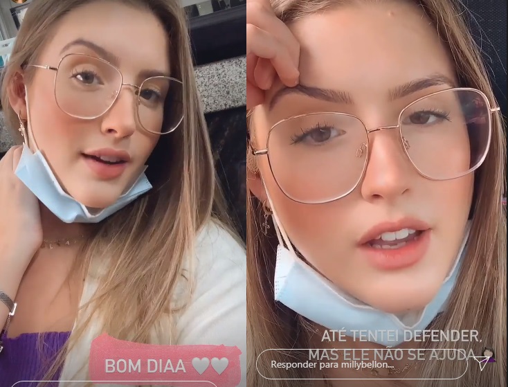 Ex de Arthur comenta sobre brother no BBB21 após retorno de Carla Diaz