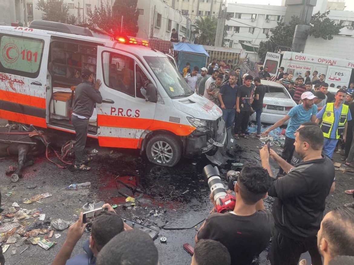 Israel confirma bombardeio contra ambulância usada pelo Hamas em Gaza