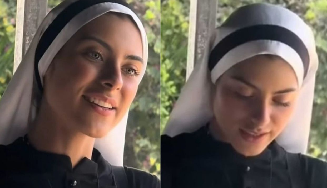 Beleza de jovem freira em Goiânia chama atenção e viraliza 