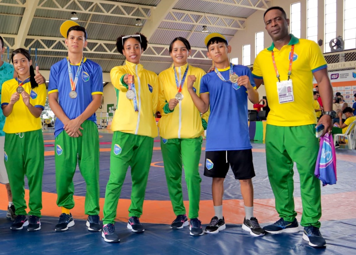 Wrestling: atletas amazonenses de luta olímpica são destaques na Gymnasiade