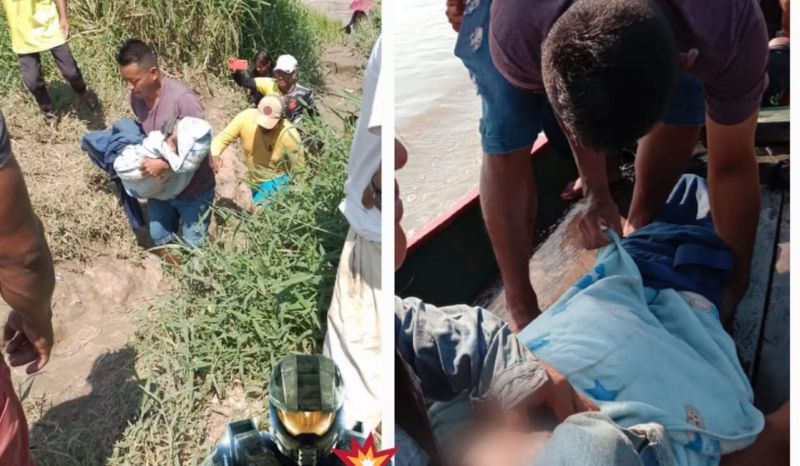 Corpo de criança é encontrado após desabamento de barranco no Amazonas