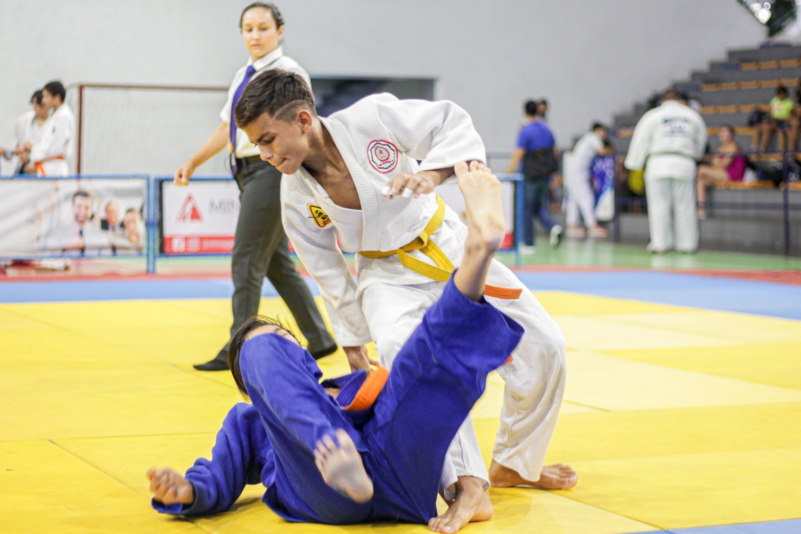 Ginásio Renné Monteiro sediou a Seletiva Estadual de Judô no Amazonas