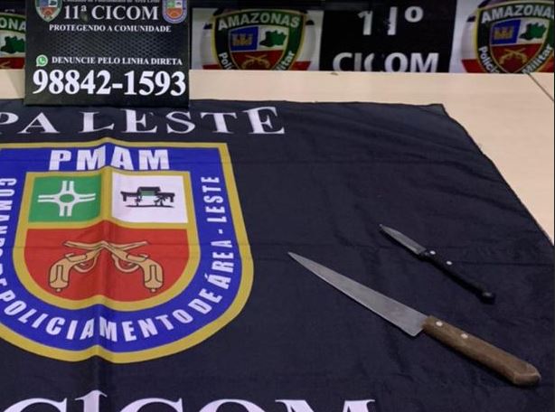 Filho encapetado tenta matar mãe a facadas no Ouro Verde