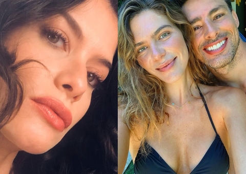 Ex de Cauã, Alinne Moraes comenta foto de topless de Mariana Goldfarb