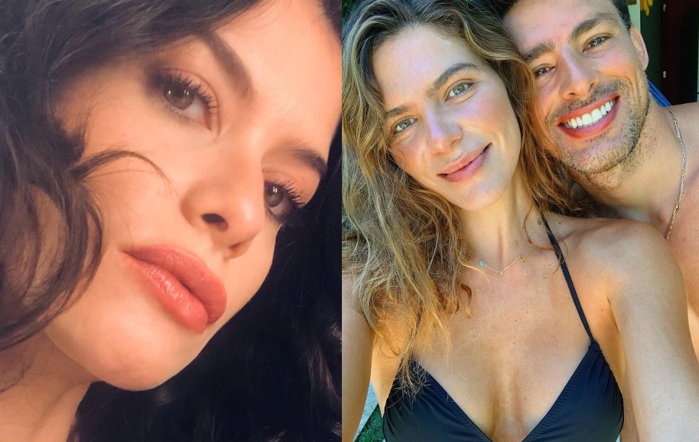 Ex de Cauã, Alinne Moraes comenta foto de topless de Mariana Goldfarb