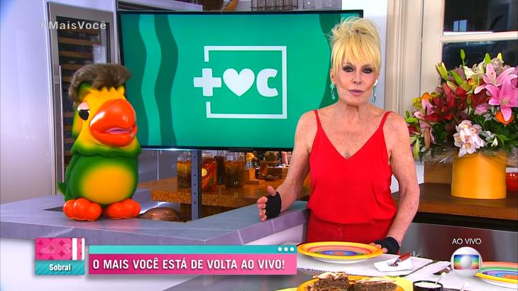 Ana Maria Braga e Louro José surgem com novo visual na volta do 'Mais Você'